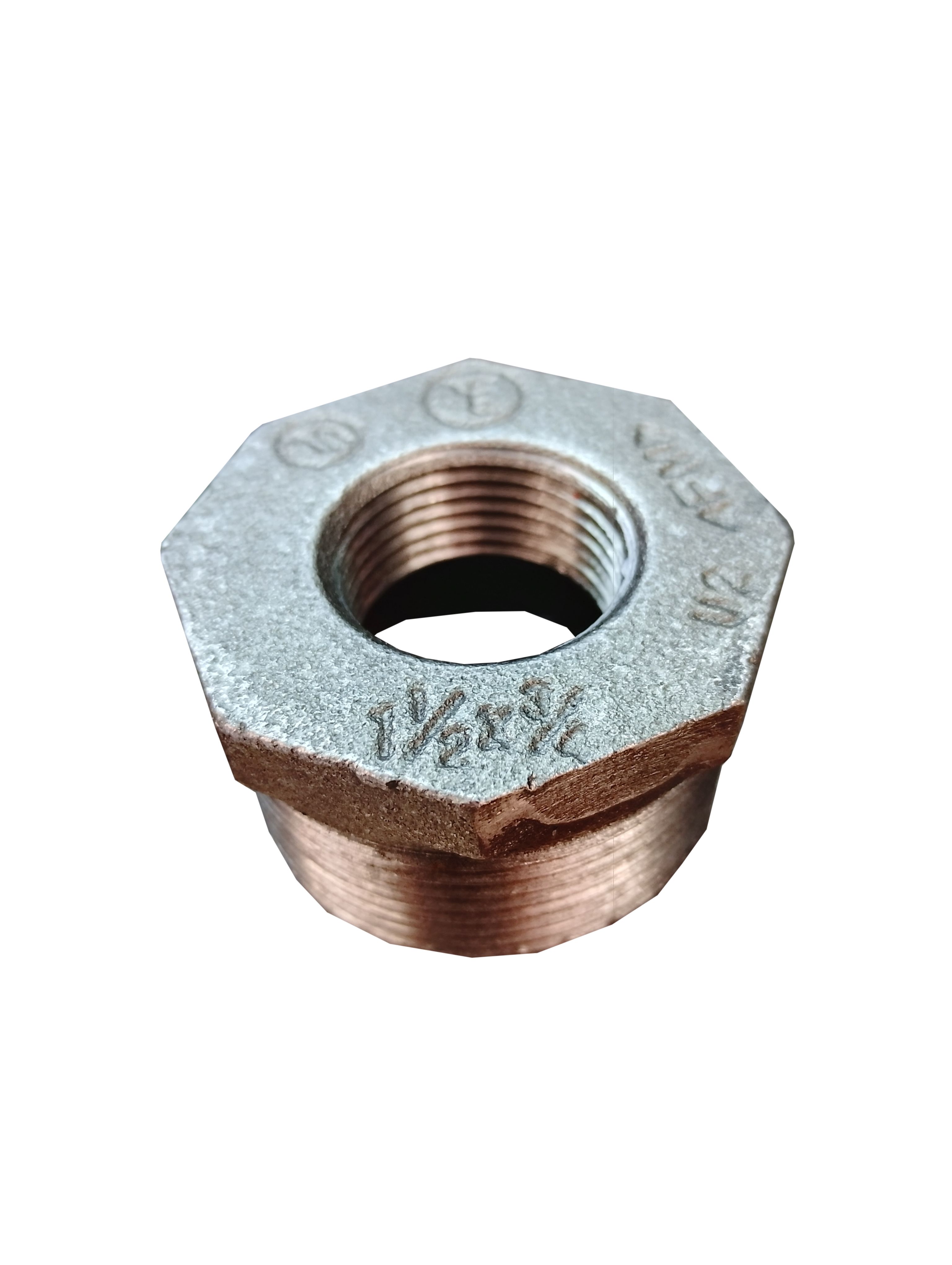 REDUCCION BUSHING ROSCADA DE 1 1/2" A 3/4"